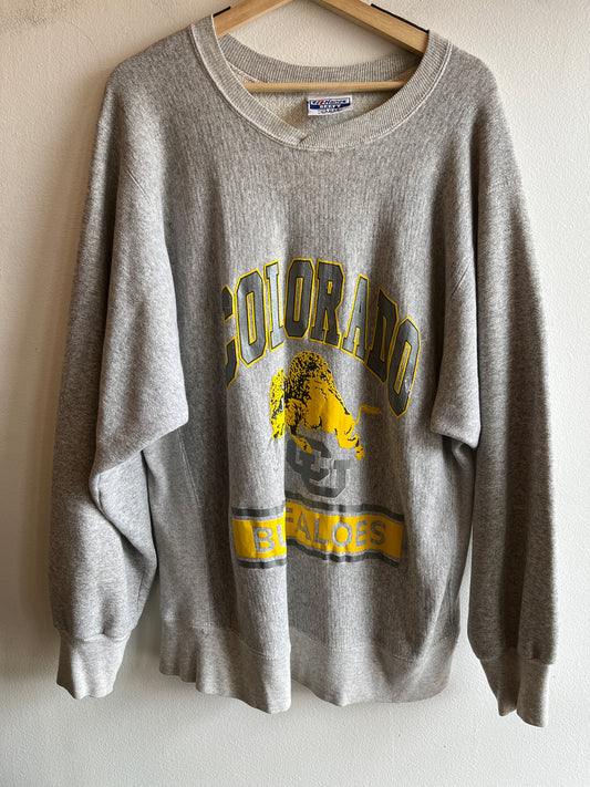 Vintage 1980’s University of Colorado Sweatshirt - La Lovely Vintage 