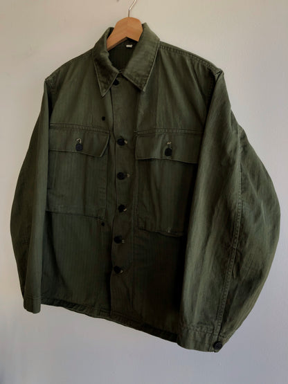 Vintage 1940/50’s U.S. Army HBT 13-Star Button Up Shirt - La Lovely Vintage 