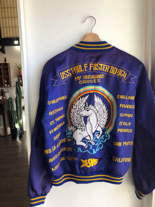 Vintage 1970’s Unicorn Sukajan Souvenir Jacket - La Lovely Vintage 