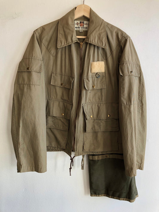 Vintage 1950’s Woodstream/Masland Fly Fishing Jacket - La Lovely Vintage 