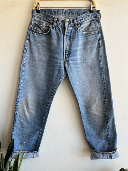 Vintage 1980’s Levi’s 501 Selvedge Denim Jeans - La Lovely Vintage 