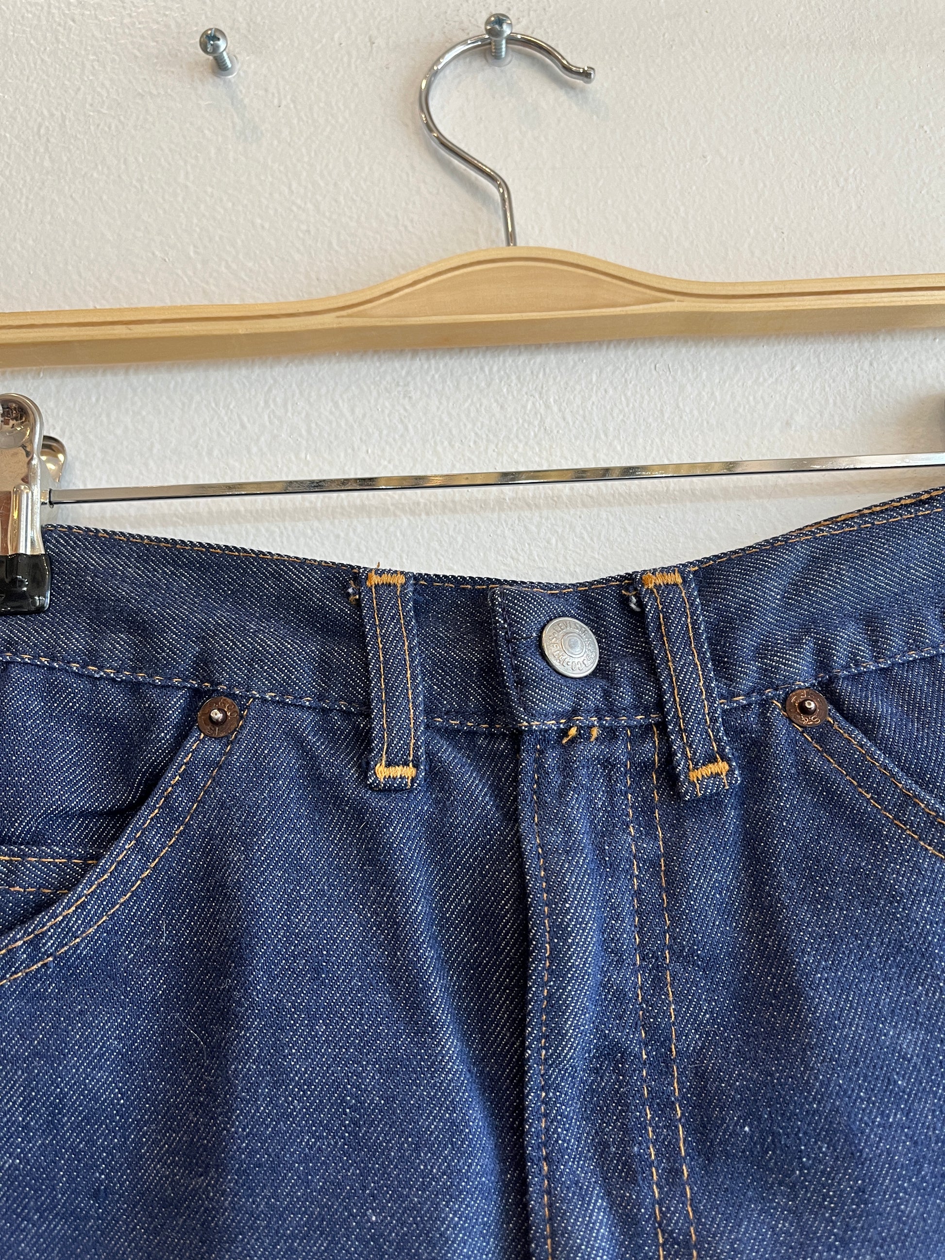 Vintage 1960’s Levi’s “Big E” Denim Shorts - La Lovely Vintage 
