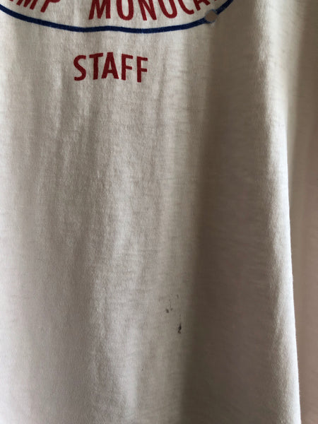 Vintage 1950/1960’s Camp Monocan BSA Staff T-Shirt