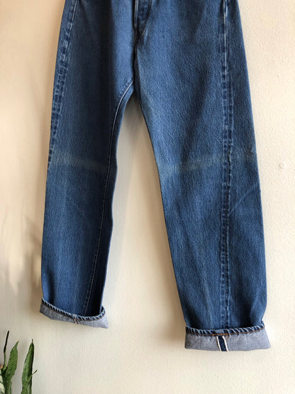 Vintage 1980’s Levi’s 501 Selvedge Denim Jeans - La Lovely Vintage 