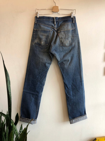 Vintage 1960’s Levi’s “Big E” 501 Selvedge Denim Jeans - La Lovely Vintage 