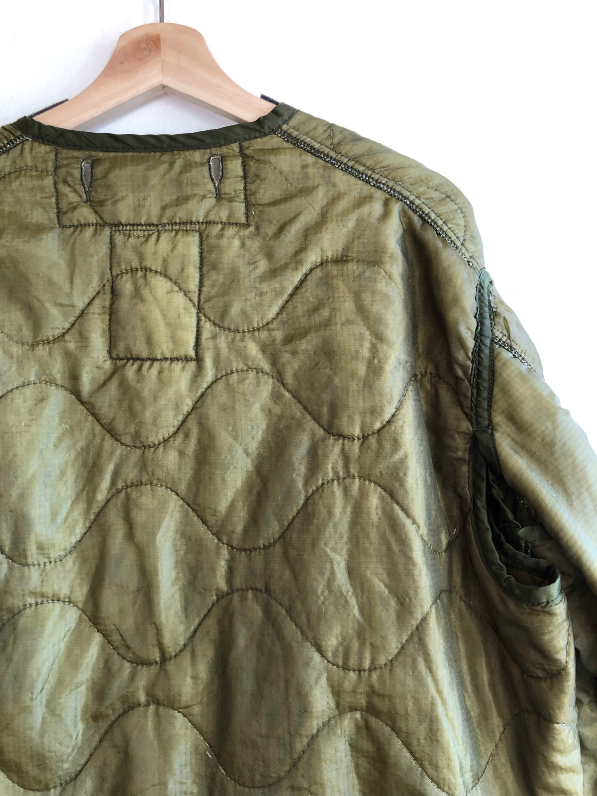 Vintage 1980’s Military Quilted Liner - La Lovely Vintage 