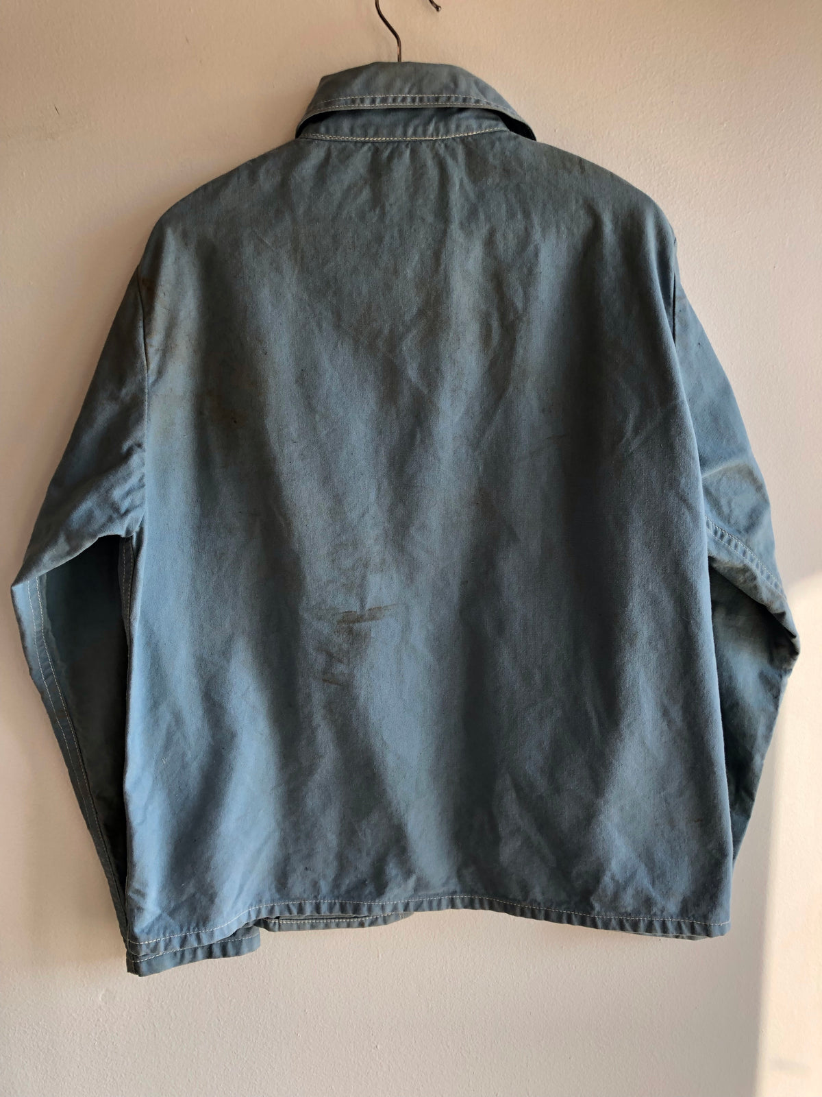 Vintage 1960’s Man-O-War Sailmakers Boat Canvas Chore Jacket - La Lovely Vintage 