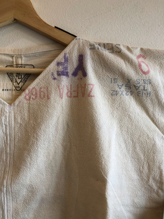 Vintage Feed Sack Custom DDV Shirt - La Lovely Vintage 