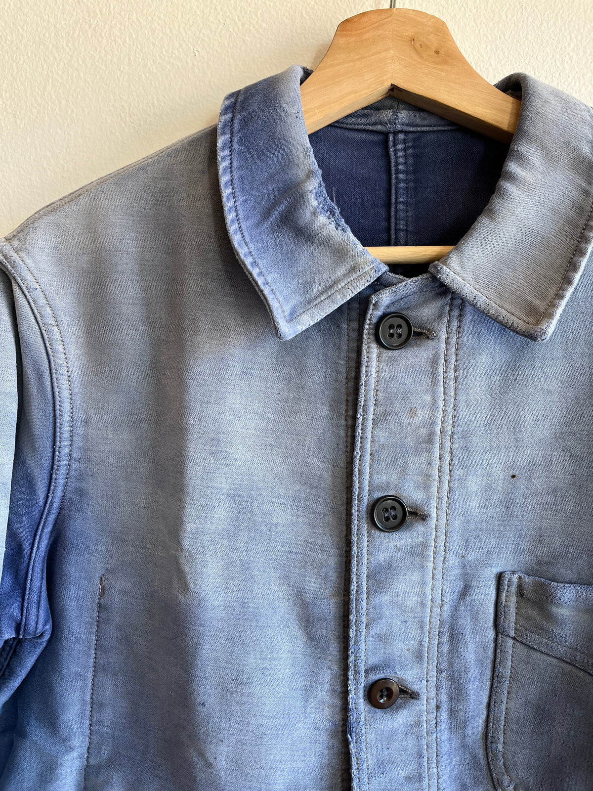 Vintage 1940/1950’s French Moleskin Chore Coat