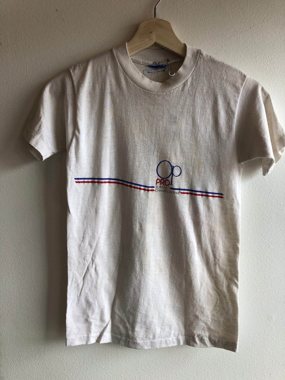 Vintage 1983 Ocean Pacific Surf Championship T-Shirt - La Lovely Vintage 