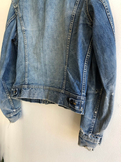 Vintage 1950’s Lee Rider 101-J Denim Trucker Jacket - La Lovely Vintage 