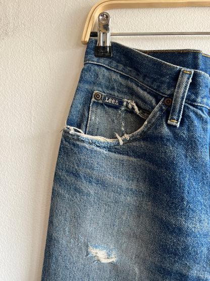 Vintage 1980’s Thrashed Lee Denim Jeans