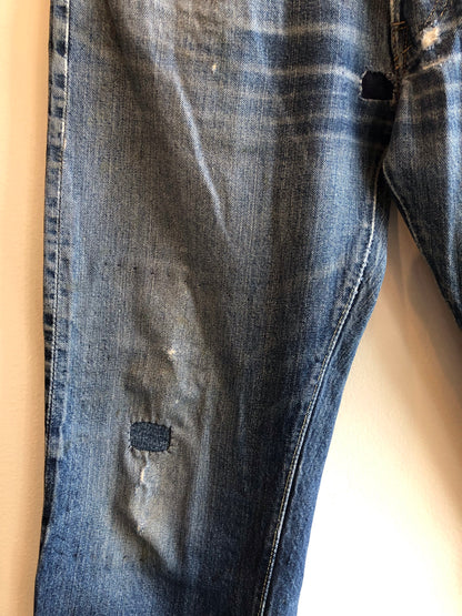 Vintage 1960’s Levi’s “Big E” 501 Selvedge Denim Jeans - La Lovely Vintage 
