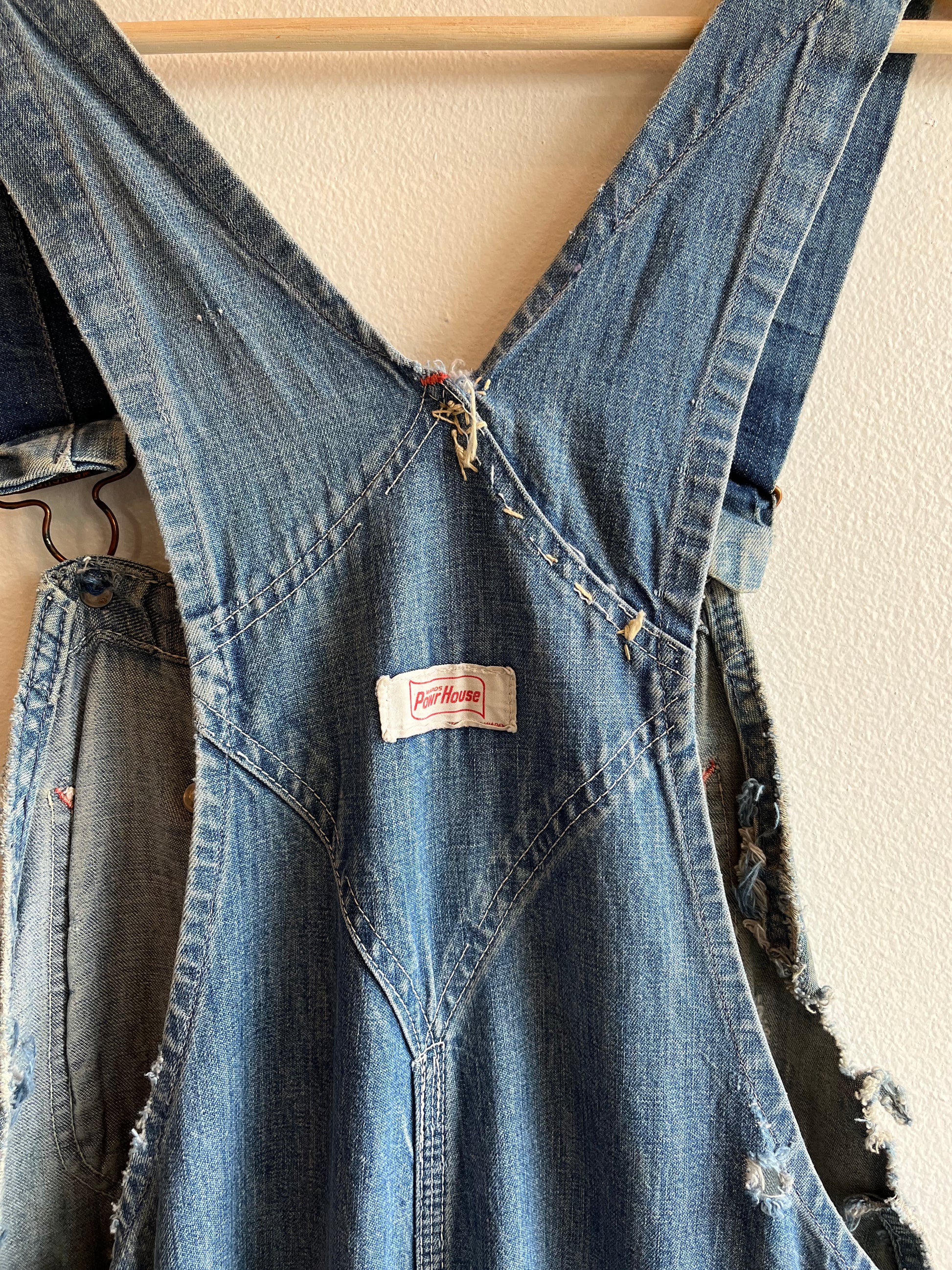 Vintage 1950’s Powrhouse Denim Overalls - La Lovely Vintage 