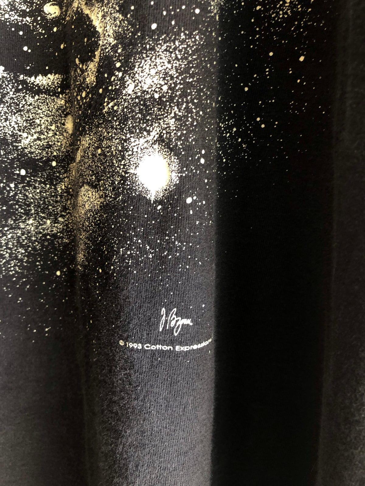 Vintage 1993 Glow-in-the-Dark Albert Einstein T-Shirt - La Lovely Vintage 