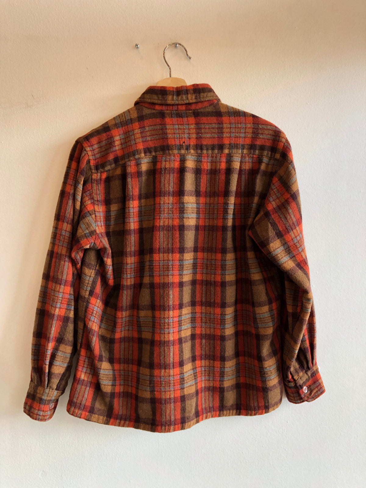 Vintage 1970’s Val-Mark Wool Flannel Shirt - La Lovely Vintage 