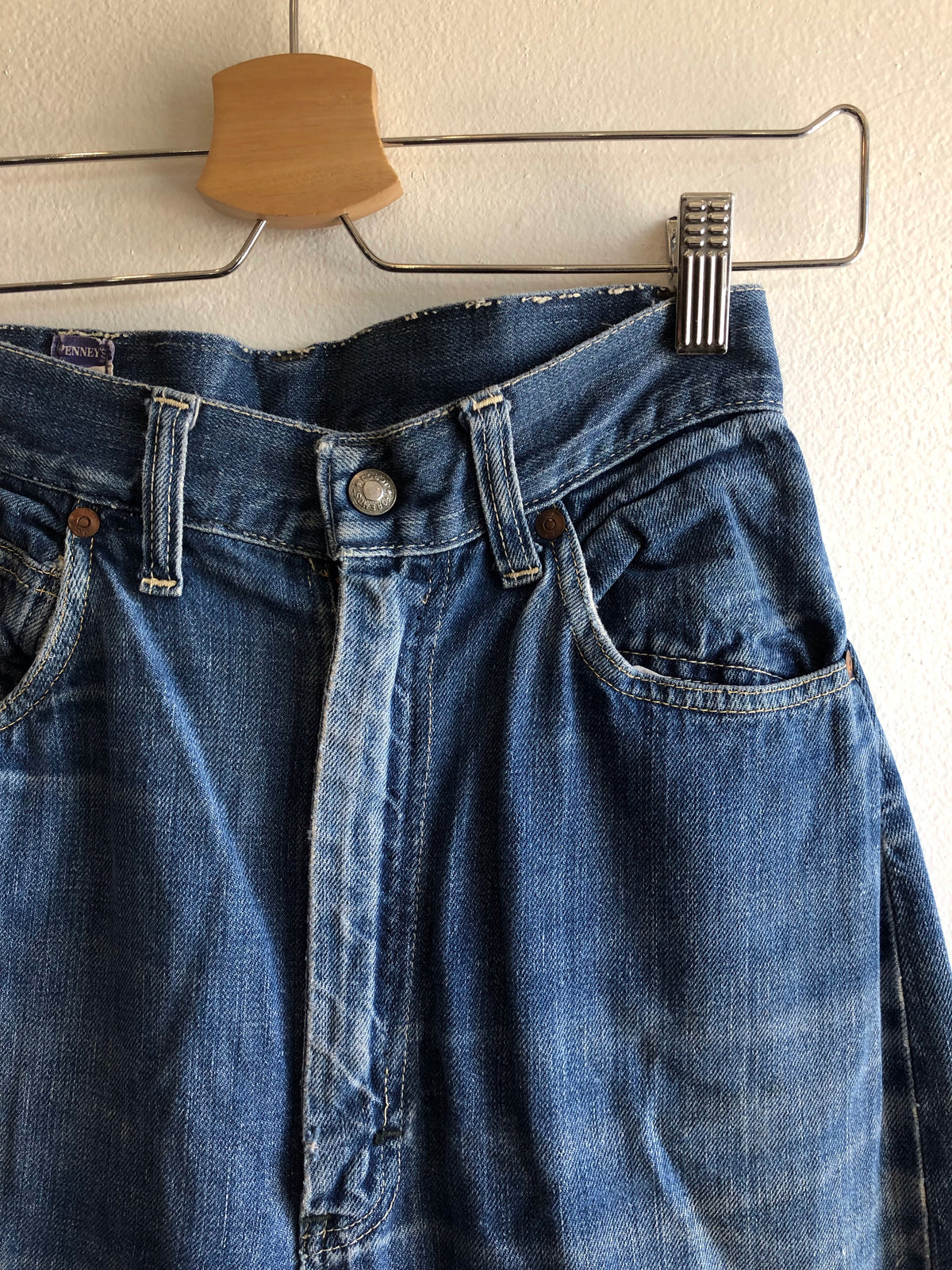 Vintage 1960’s Foremost Half-Selvedge Women’s Denim Jeans - La Lovely Vintage 