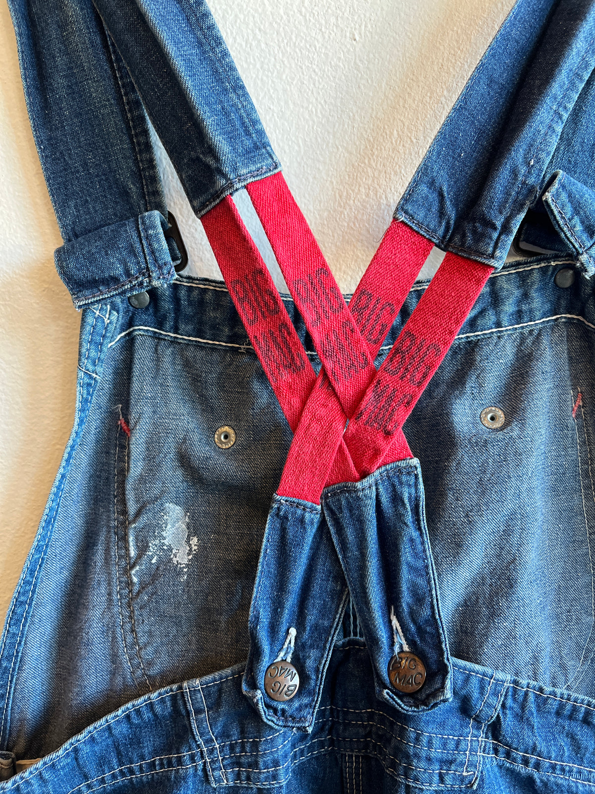 Vintage 1960/1970’s Big Mac Lowback Denim Overalls - La Lovely Vintage 