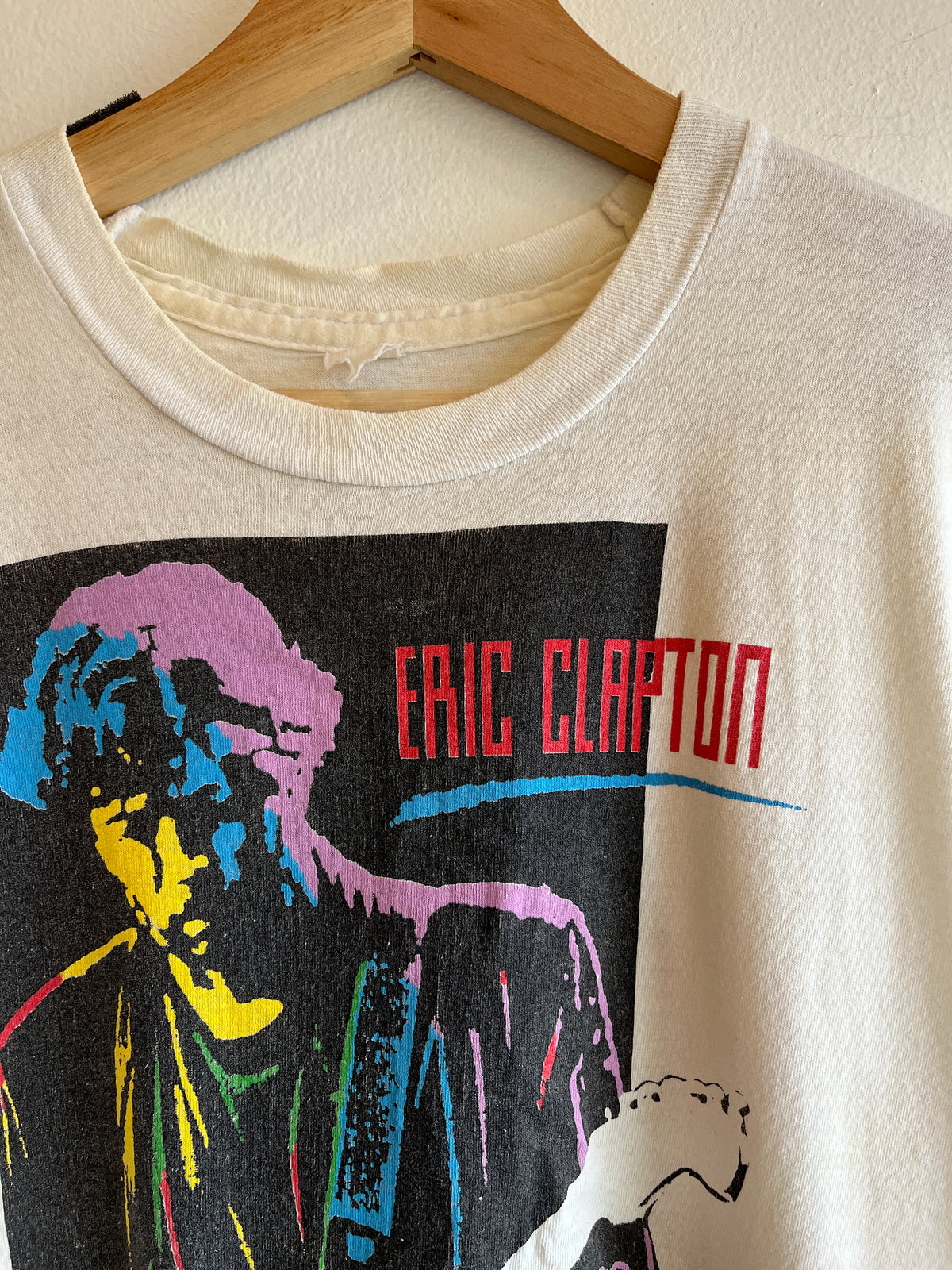 Vintage 1990 Eric Clapton Tour T-Shirt