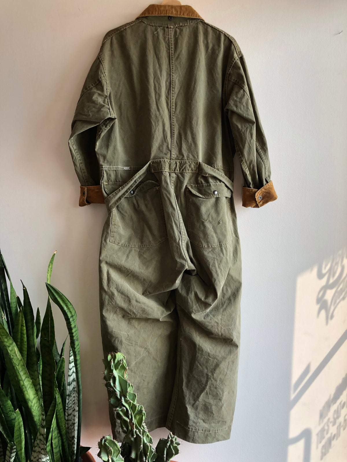 Vintage 1930’s Hinson Canvas Hunting Coveralls - La Lovely Vintage 