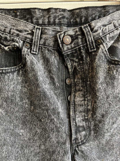 Vintage 1980’s Levi’s 501 Black Denim Jeans
