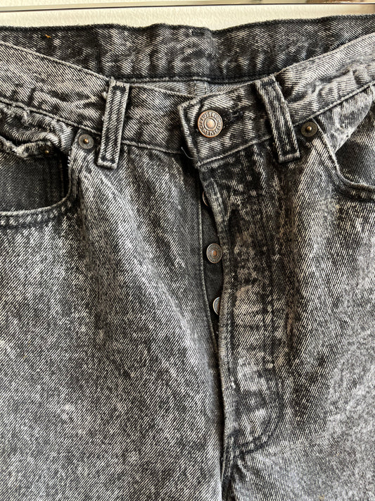 Vintage 1980’s Levi’s 501 Black Denim Jeans