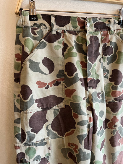 Vintage 1960/70’s Duck Camo Hunting Trousers - La Lovely Vintage 