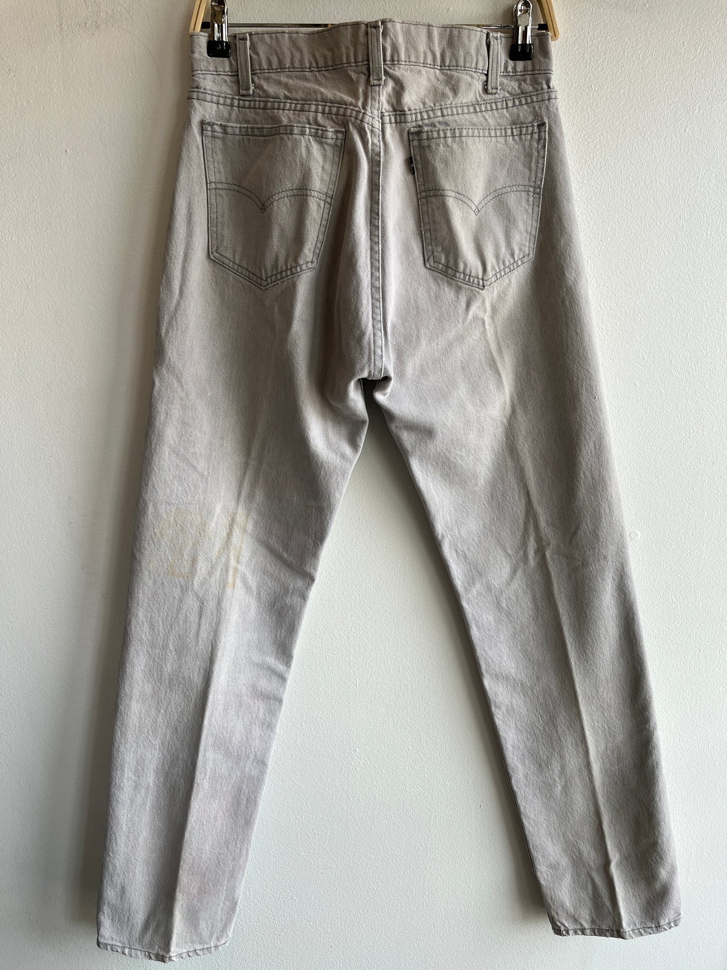 Vintage 1980’s Levi’s 505 Grey Denim Jeans