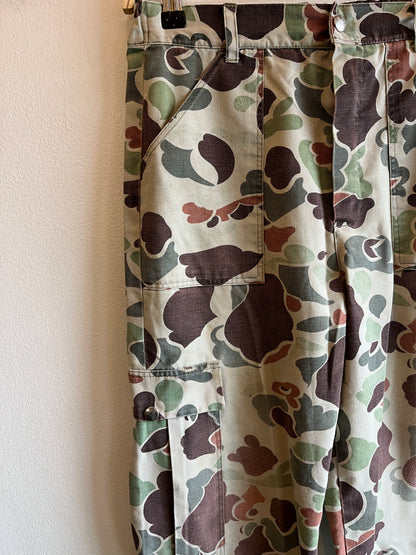 Vintage 1960/70’s Duck Camo Hunting Trousers - La Lovely Vintage 