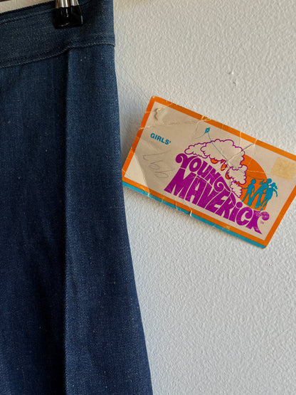 Vintage 1970’s “Young Maverick” Bell Bottom Denim Jeans - La Lovely Vintage 