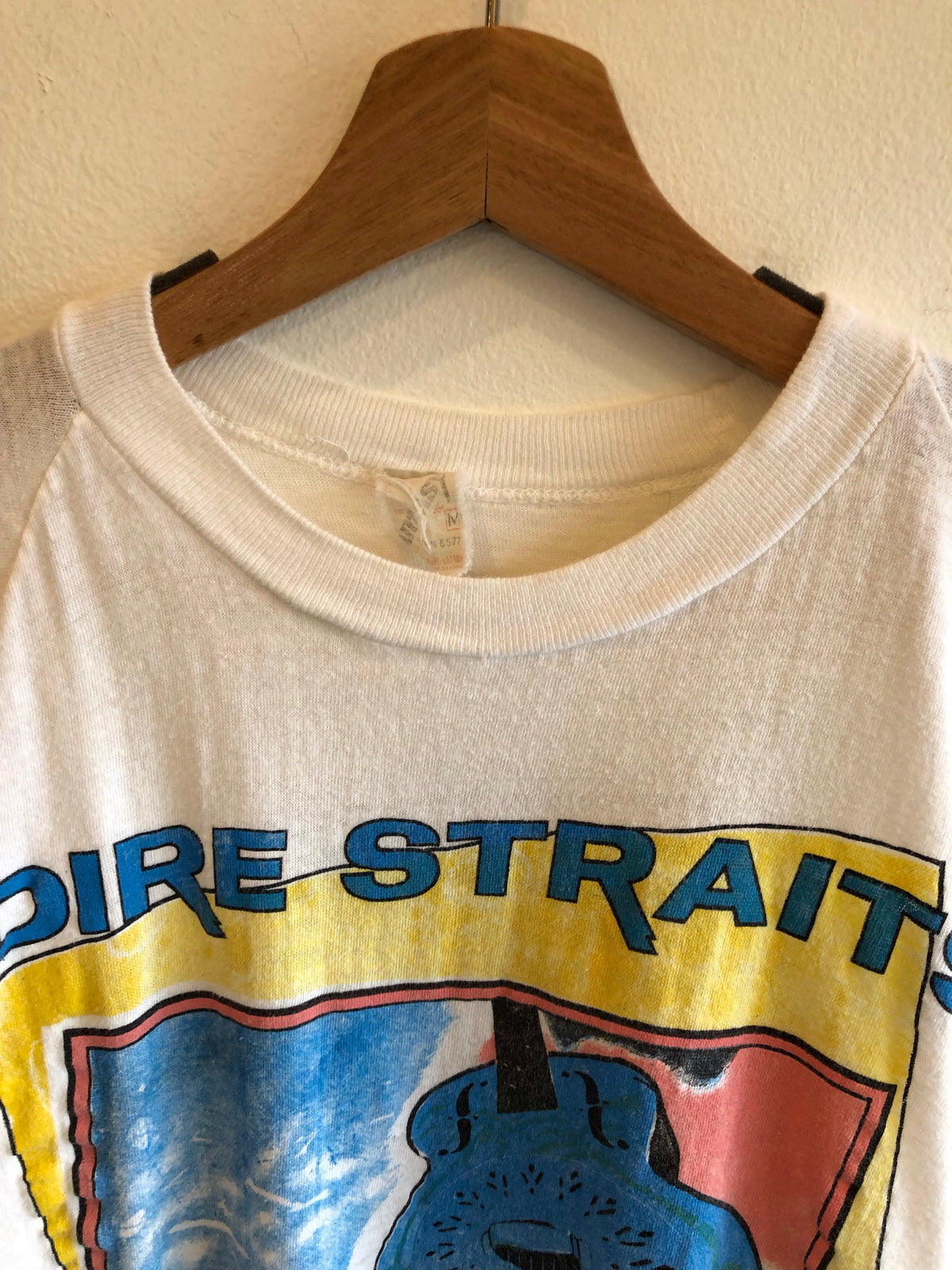 Vintage Dire Straights “Brothers In Arms” 1985 Tour T-Shirt - La Lovely Vintage 