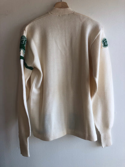 Vintage 1950’s Peninsula High School  Varsity Sweater w/ Pockets - La Lovely Vintage 
