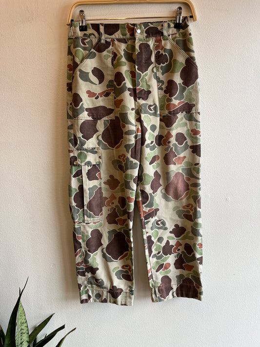 Vintage 1960/70’s Duck Camo Hunting Trousers - La Lovely Vintage 