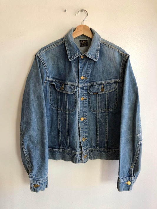 Vintage 1950’s Lee Rider 101-J Denim Trucker Jacket - La Lovely Vintage 
