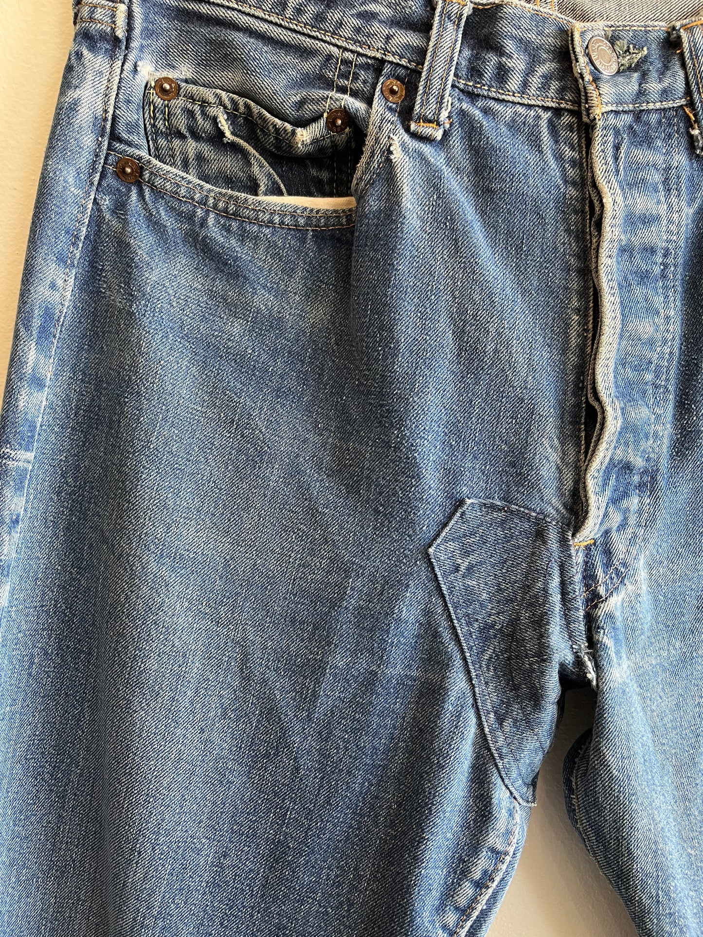 Vintage 1970’s Levi’s 501 Selvedge Denim Jeans