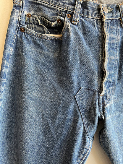 Vintage 1970’s Levi’s 501 Selvedge Denim Jeans