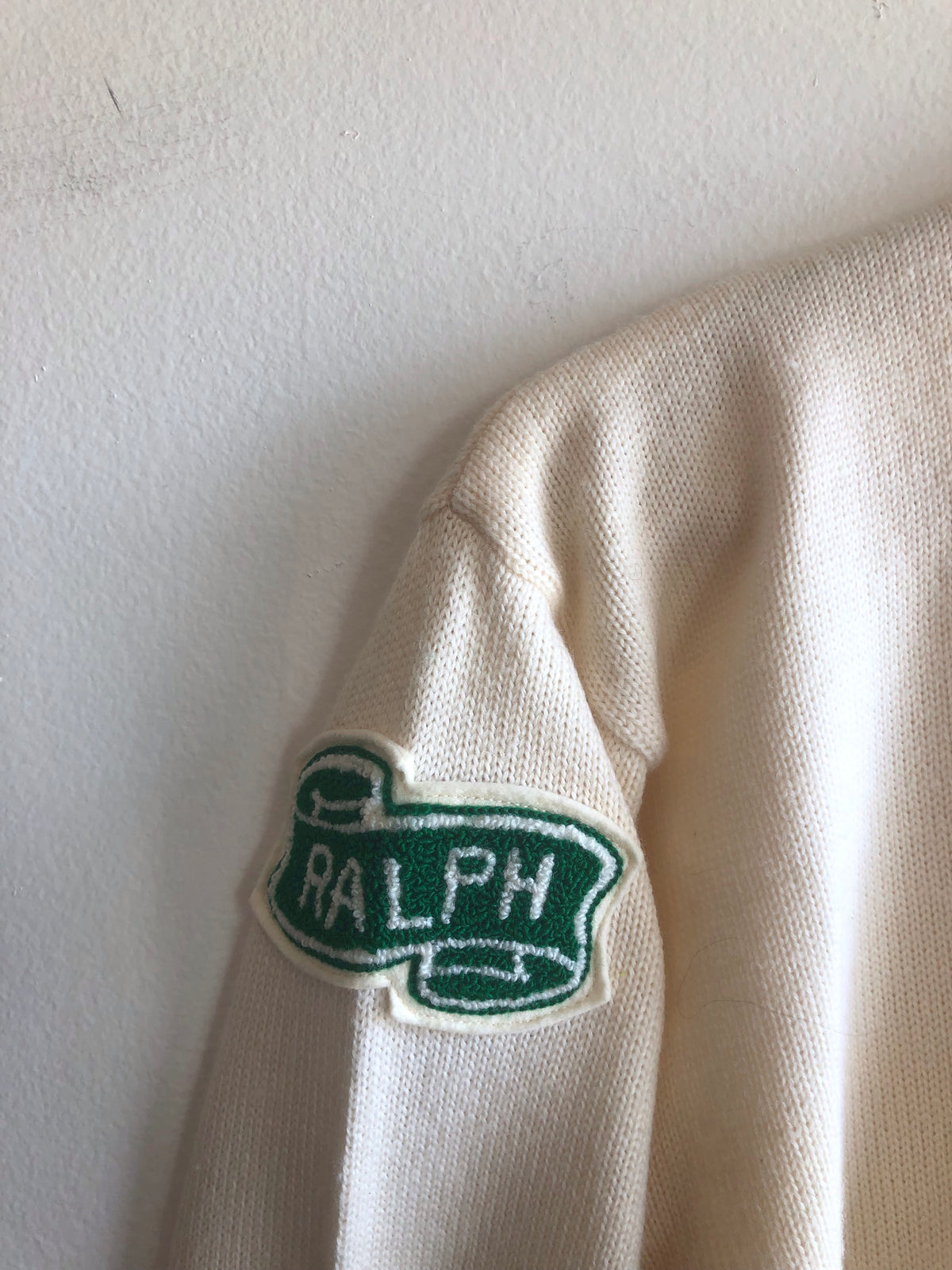 Vintage 1950’s Peninsula High School  Varsity Sweater w/ Pockets - La Lovely Vintage 