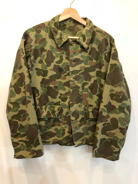 Vintage 1960’s Frogskin Hunting Chore Coat - La Lovely Vintage 