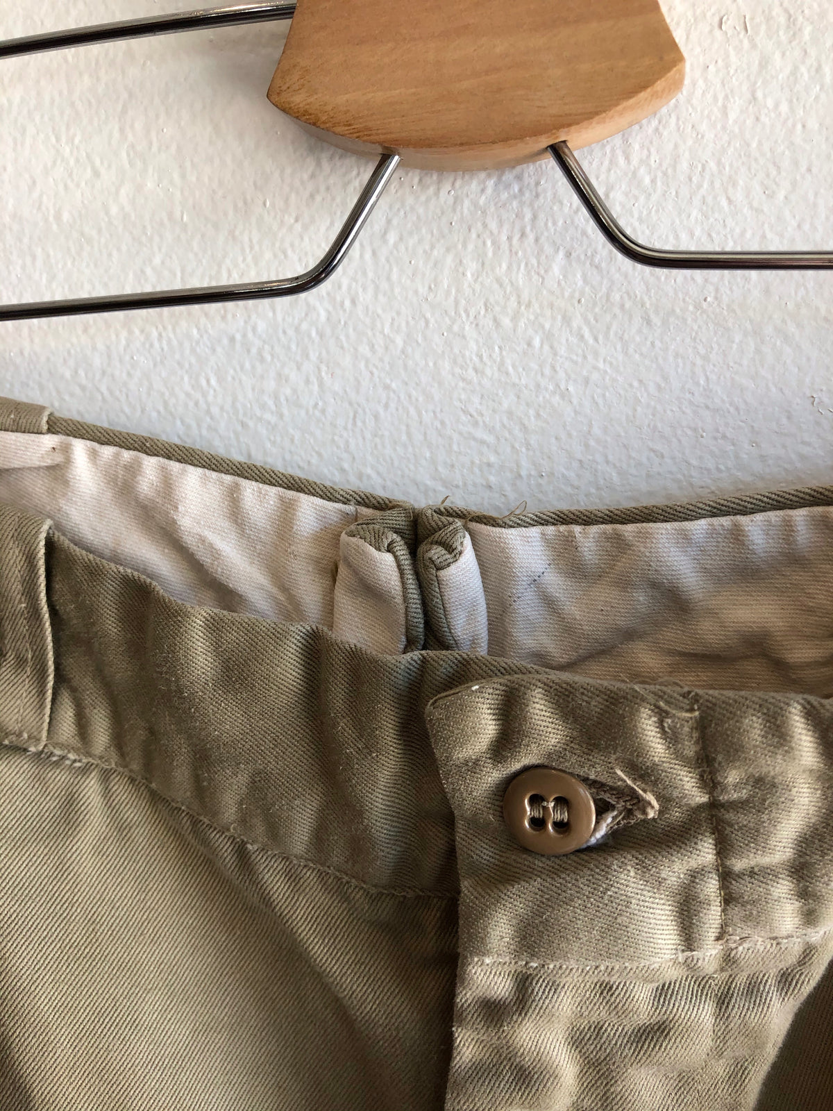 Vintage 1950’s Korean War U.S. Military Khaki Pants - La Lovely Vintage 