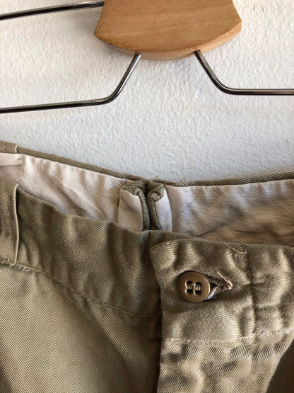 Vintage 1950’s Korean War U.S. Military Khaki Pants - La Lovely Vintage 