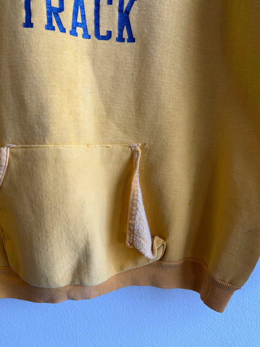 Vintage 1970’s Russel “Central Catholic Track” Hooded Sweatshirt