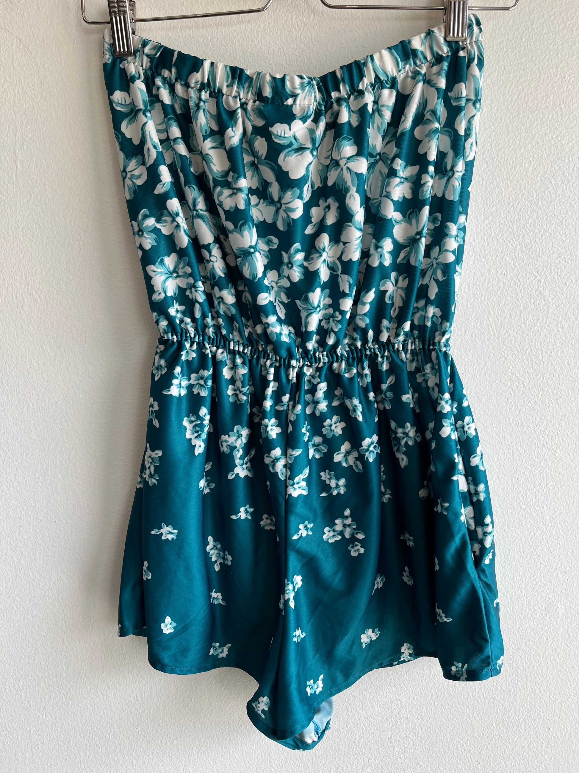 Vintage 1980’s “CW Classics” Floral Romper - La Lovely Vintage 