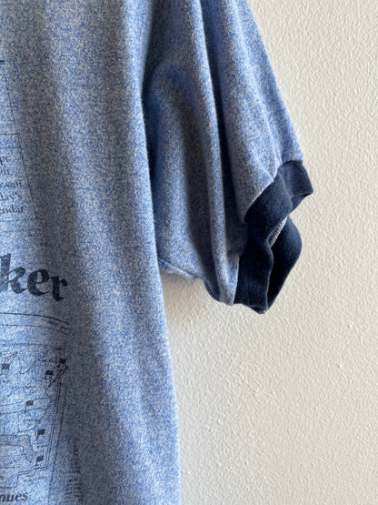 Vintage 1980’s Bond Buyer Ringer T-Shirt - La Lovely Vintage 