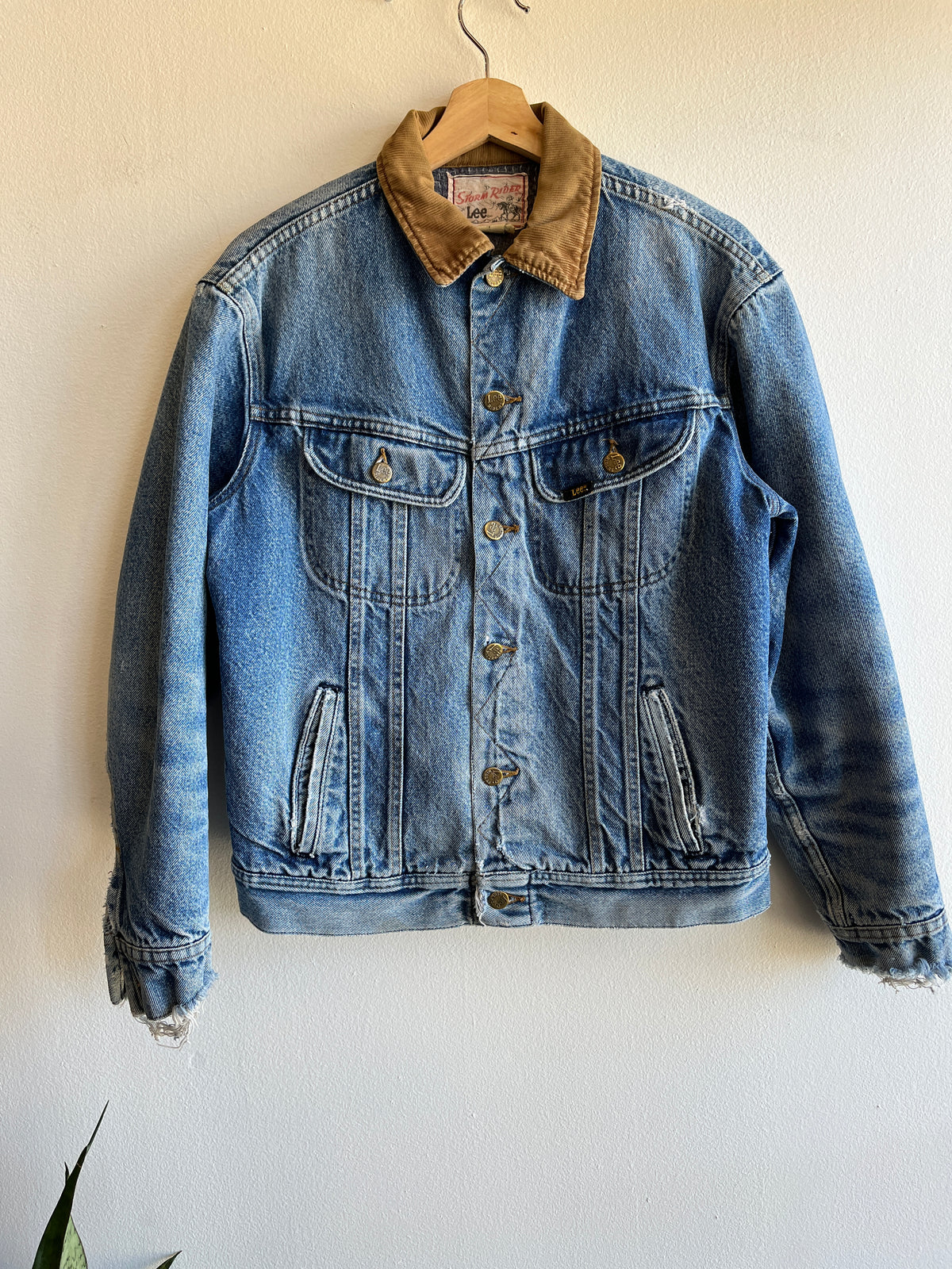 Vintage 1990’s Lee Stormrider denim trucker jacket