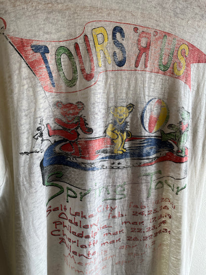 Authentic Vintage 1995 Grateful Dead “Tours ‘R’ Us” Shirt - La Lovely Vintage 