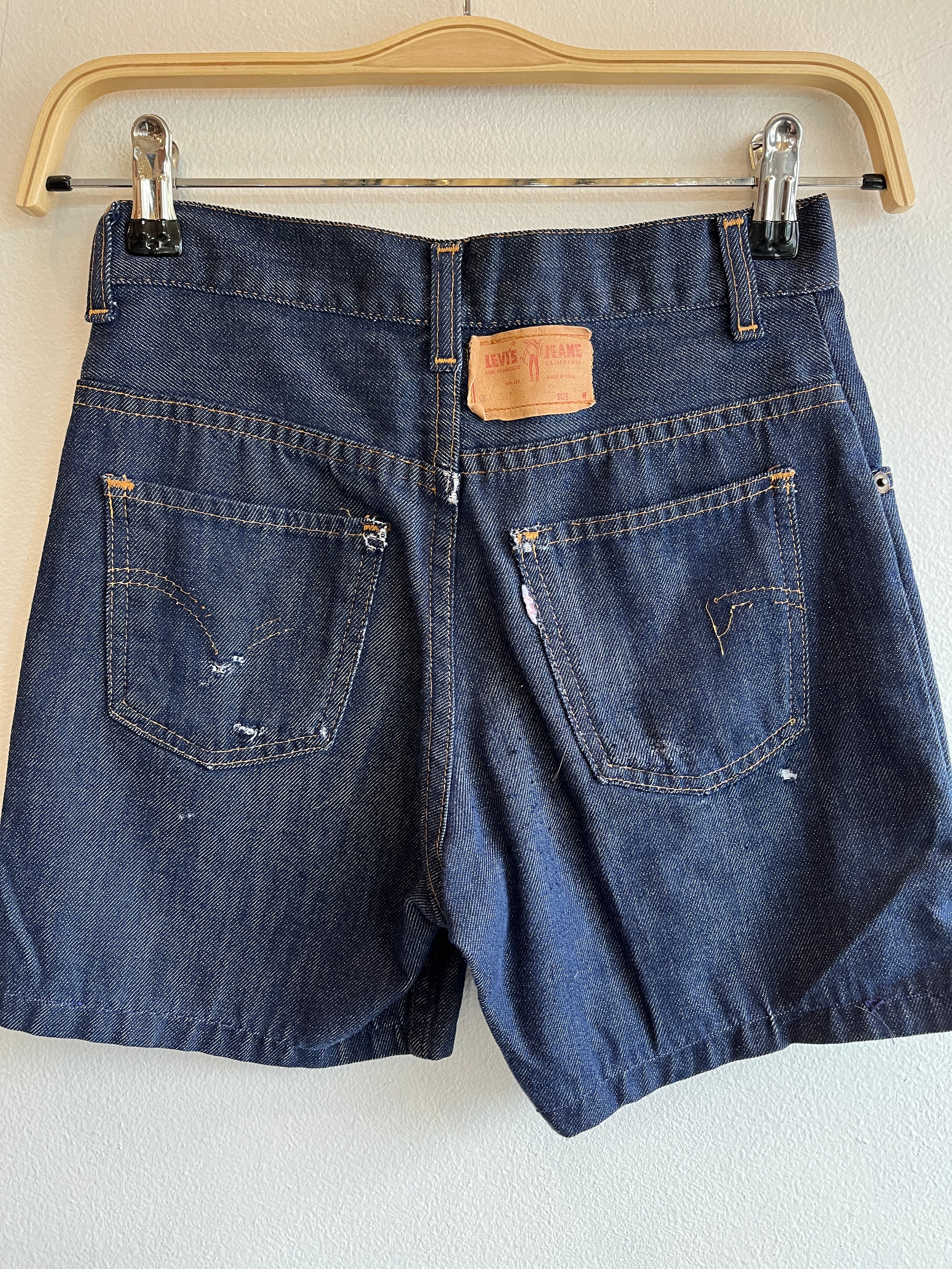 Vintage 1960’s Levi’s “Big E” Denim Shorts - La Lovely Vintage 