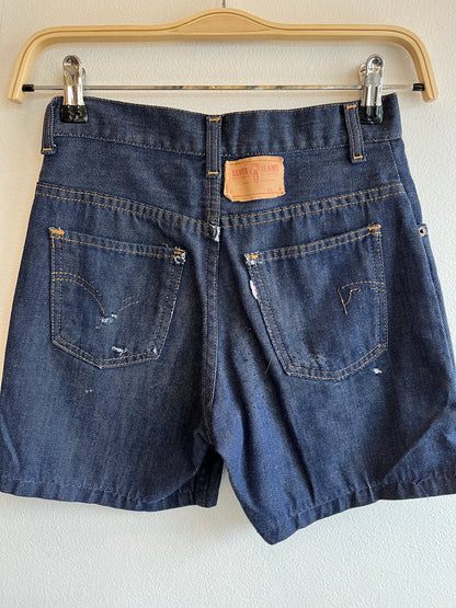 Vintage 1960’s Levi’s “Big E” Denim Shorts - La Lovely Vintage 