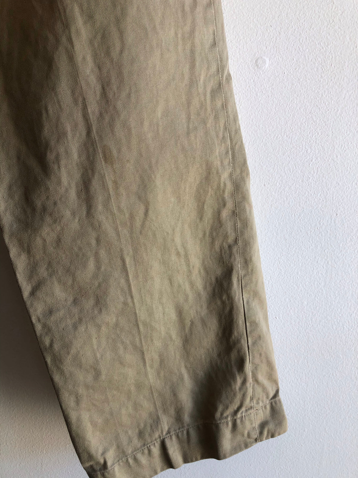 Vintage 1950’s Korean War U.S. Military Khaki Pants - La Lovely Vintage 