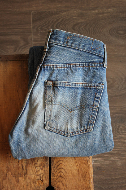 Vintage 1980's Levis 501 Selvedge Denim Jeans - La Lovely Vintage 
