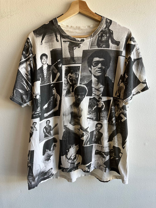 Vintage 1990’s Bruce Lee  Full-Print Shirt - La Lovely Vintage 